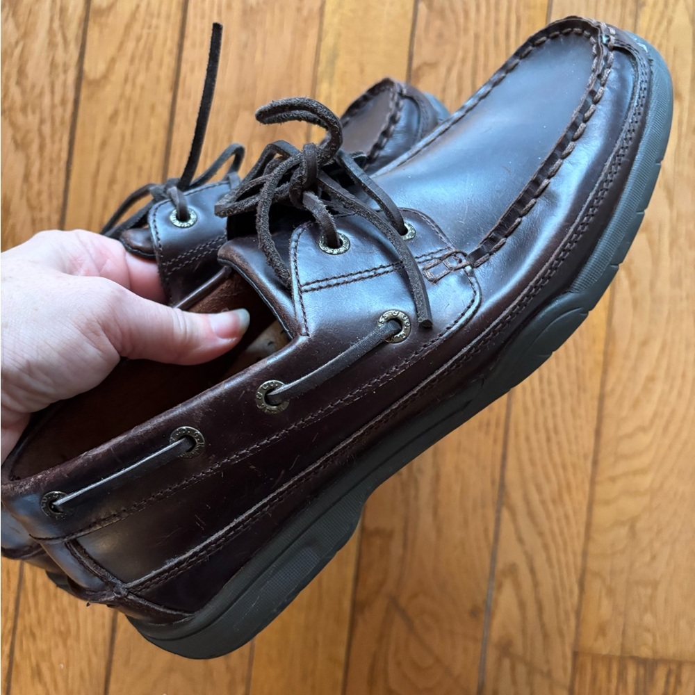 G.H. Bass & Co. Dark Brown Boat Shoes